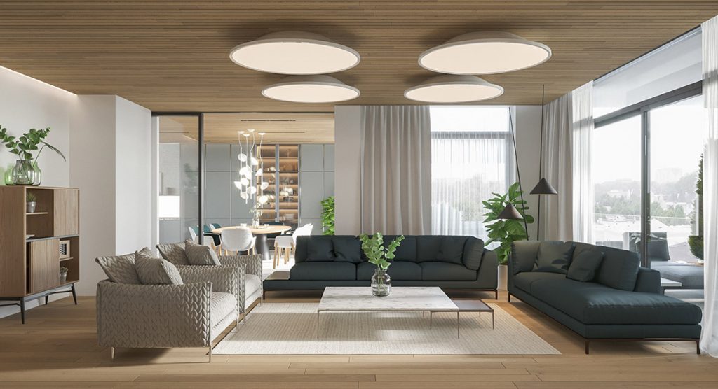 modern living room with light wood accents 1024x556 1