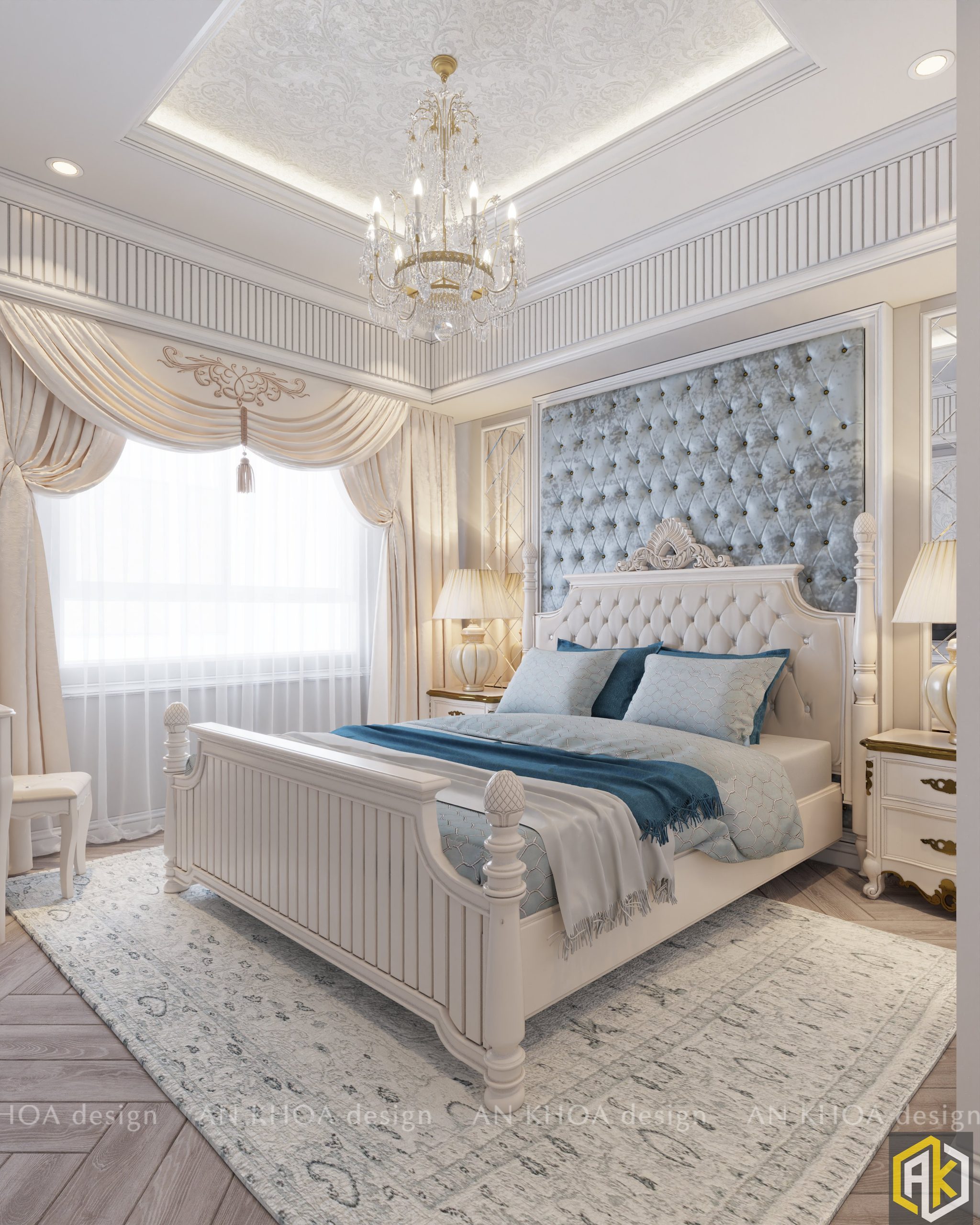 Thiết kế nội thất phong cách luxury - AnKhoa Desgin