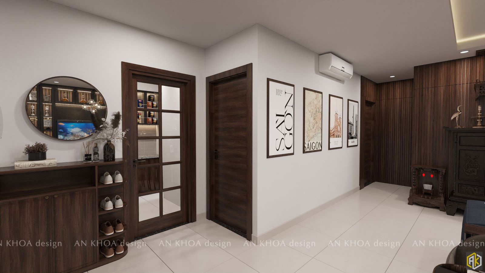 Dự án thiết kế thi công nội thất căn hộ Him Lam Chợ Lớn, Quận 6