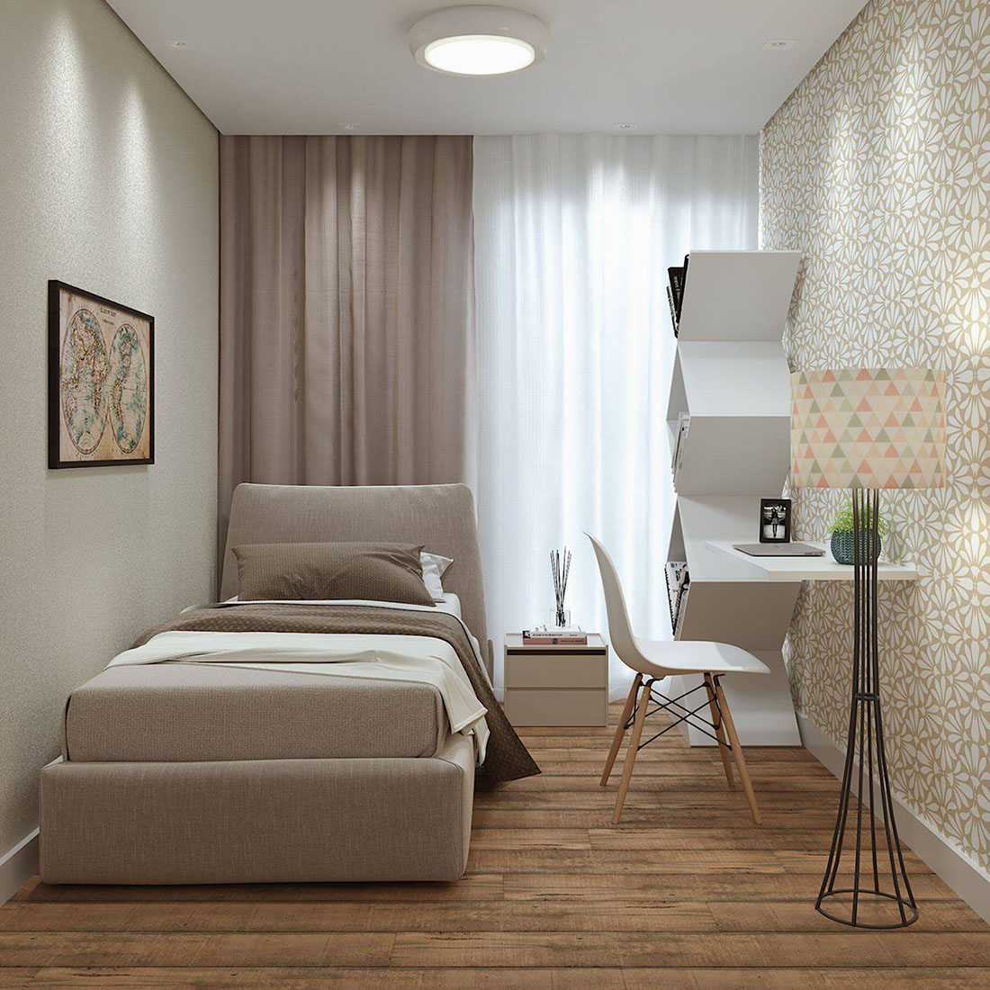 Thiết kế phòng ngủ nhỏ đẹp AnKhoa Design