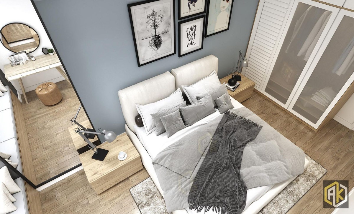Thiết kế phòng ngủ phong cách Scandinavian (Bắc Âu)