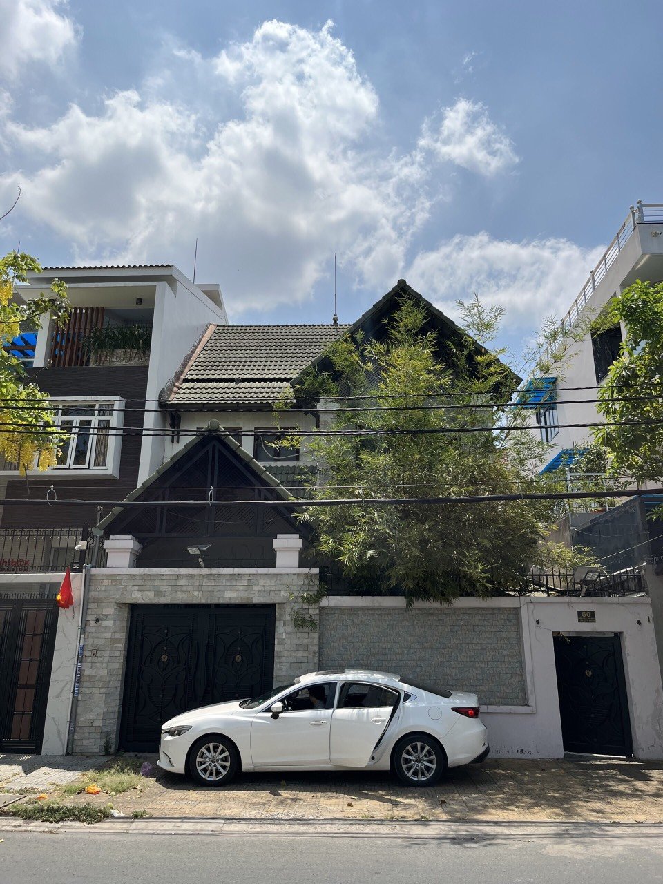 Hiện trạng mặt tiền cải tạo nhà phố Bình Tân - Anh Nam Chị Quỳnh