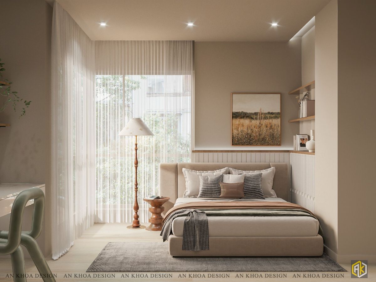 Thiết kế nội thất căn hộ 2 phòng ngủ chung cư Khánh Hội 03 Quận 4 Anh Ngọc