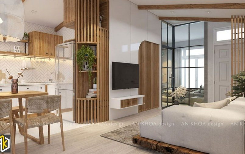Thiết kế nội thất chung cư 50m2
