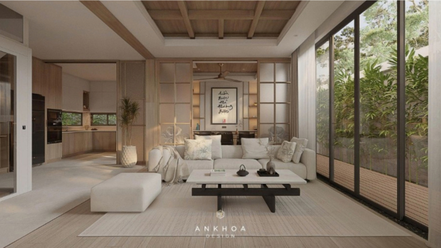 Phong cách giản dị đón ánh sáng tự nhiên