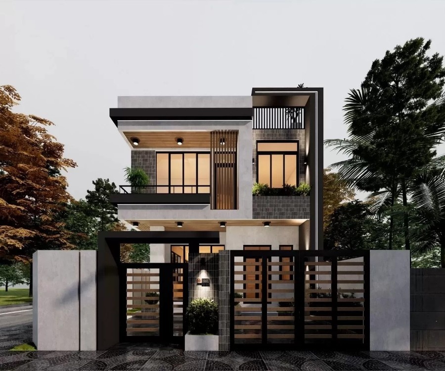 Thiết kế nhà phố tối giản nhưng vẫn sang trọng và tiện nghi