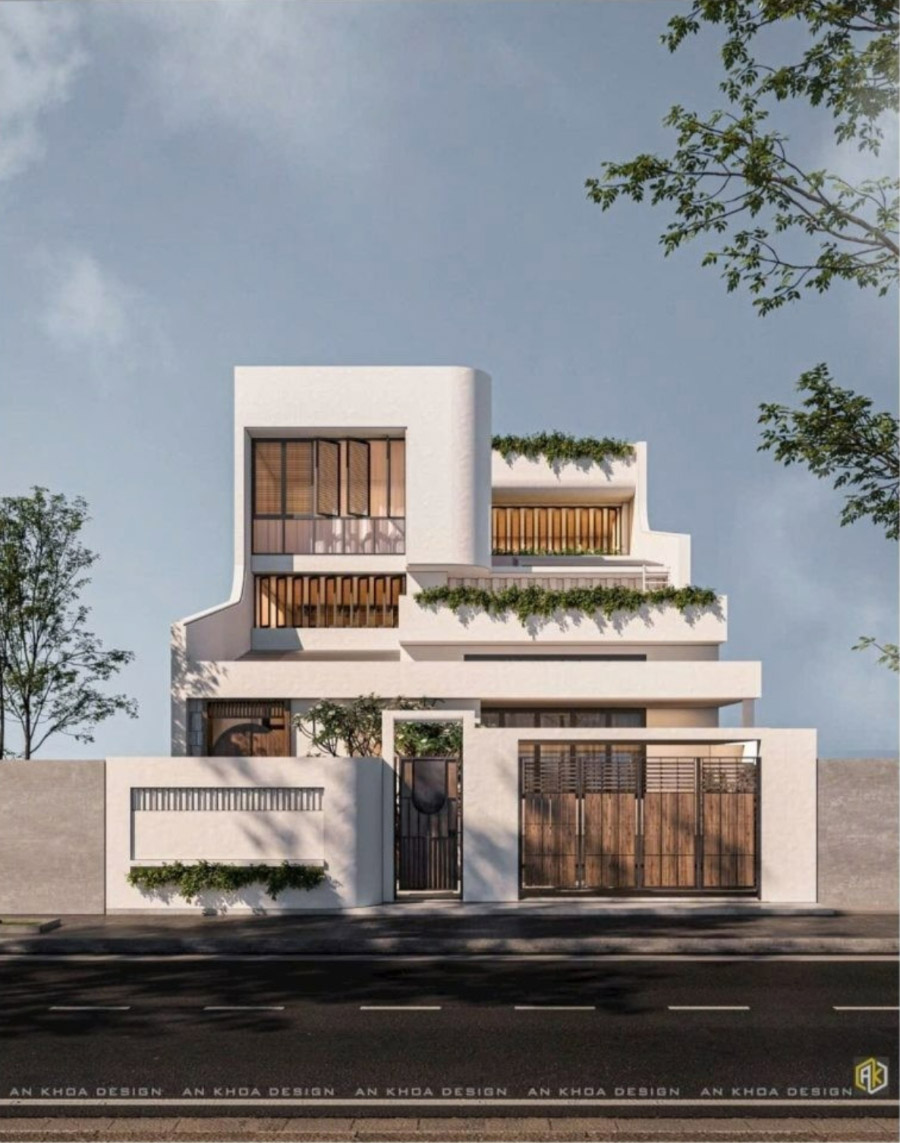 Thiết kế nhà rộng 7x7m