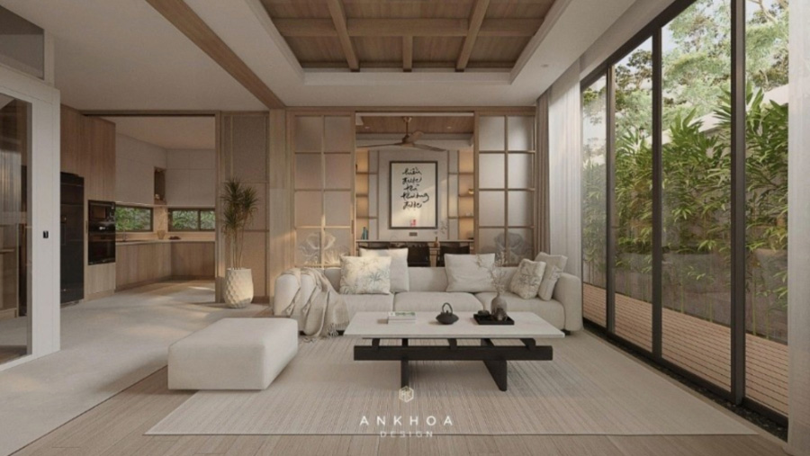 Phong cách giản dị đón ánh sáng tự nhiên