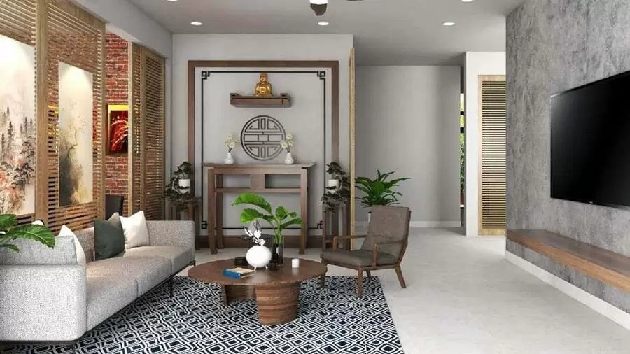 Thiết kế chú trọng sự cân đối và hợp phong thủy